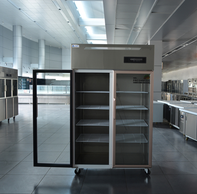 Kühlschrank aus Edelstahl für Küchen