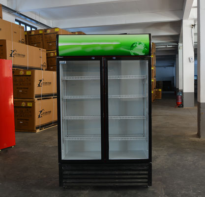 Abmessungen mm angepasster Kühlschrank für Supermarktgetränke