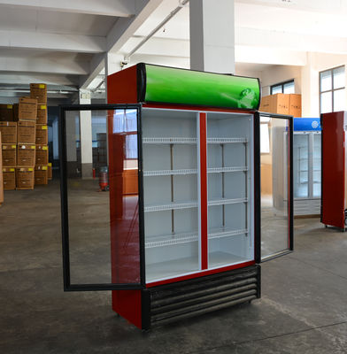 Abmessungen mm angepasster Kühlschrank für Supermarktgetränke