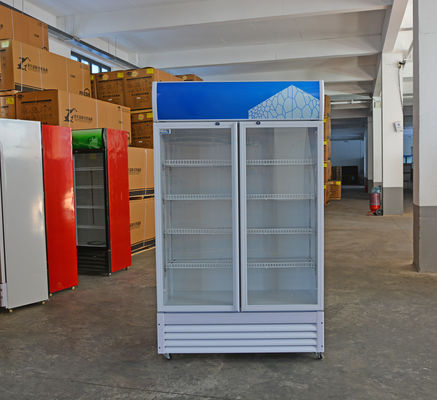 Abmessungen mm angepasster Kühlschrank für Supermarktgetränke