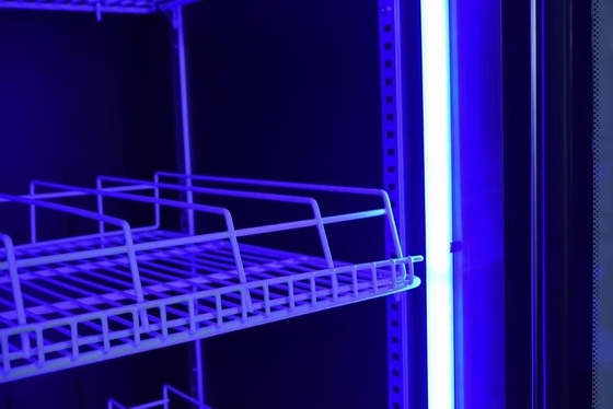 Mehrklimarefrigerungsanlage für Wein und Bier im vertikalen Anzeigerschrank
