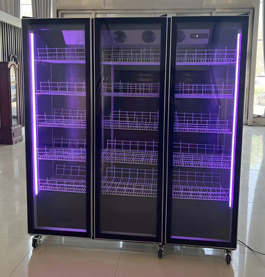 Kühlschrank mit Ein-Temperatur-Kapazität oder kundenspezifischer Weinanzeige mit LED-Beleuchtung