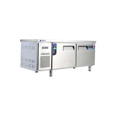 R600a/R290a Edelstahl 304/201 Sandwich-Tischkühlschrank für Restaurantküche