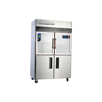 1960mm Höhe 4-Tür-Reich-in Gemüse-Kühlschrank 405L~1300L mit Edelstahl 304/201