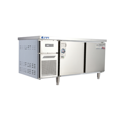 110V/60HZ 2-Türer-Schalterkühlgerät aus Edelstahl für Küchenkühlgeräte
