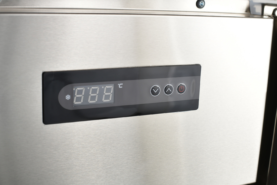 110V/60HZ 2-Türer-Schalterkühlgerät aus Edelstahl für Küchenkühlgeräte